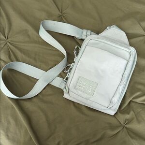 BEIS Soft Gray Belt Bag